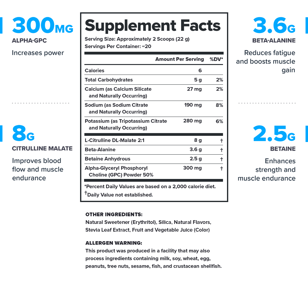 LEGION Pulse Stim-Free Pre-Workout Fruit Punch Flavor